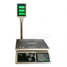 Весы торговые M-ER 326-15.2 с АКБ со стойкой LCD